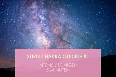 Stirn Chakra aufladen - reinigen - öffnen