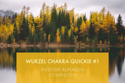 Wurzel Chakra aufladen - reinigen - öffnen